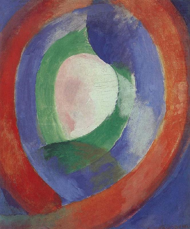 Cyclotron-s shape Moon, Delaunay, Robert